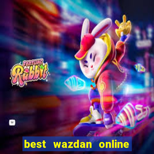 best wazdan online slot sites