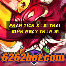 Phân tích xổ số thái bình ngày thứ năm