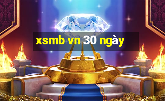 xsmb vn 30 ngày