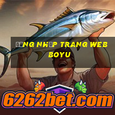 Đăng nhập trang web Boyu