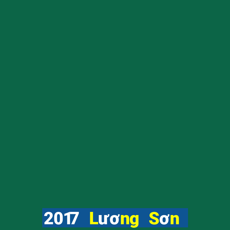 2017 Lương Sơn chạy nhanh