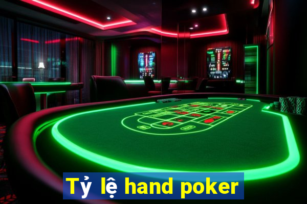 Tỷ lệ hand poker