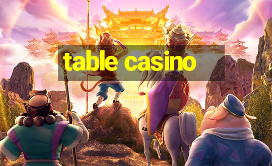 table casino