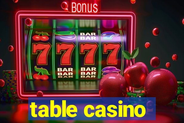 table casino