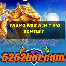 Trang web nền tảng Bentley