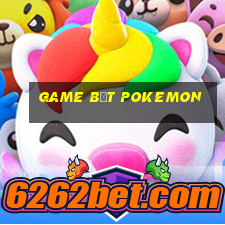 game bắt pokemon