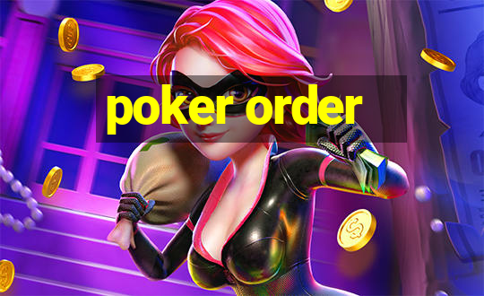 poker order