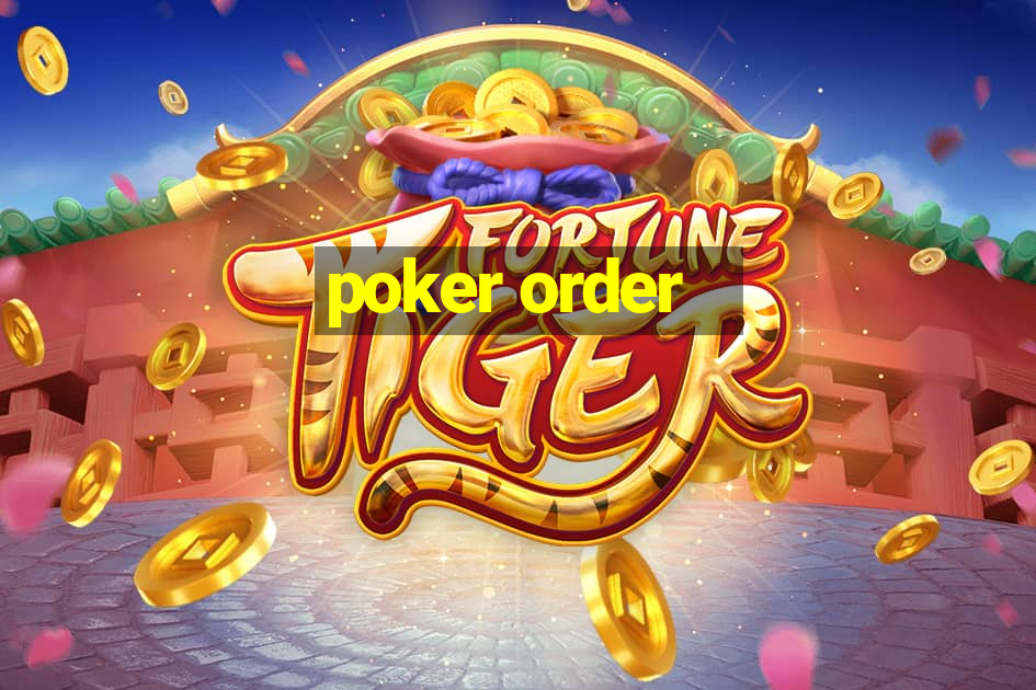 poker order