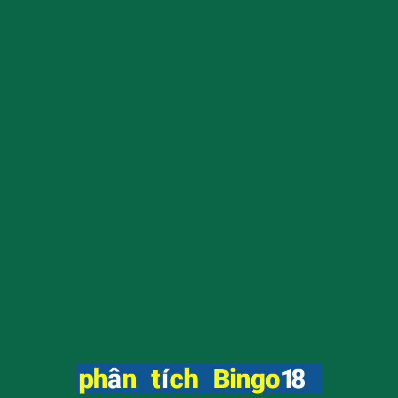 phân tích Bingo18 ngày 15