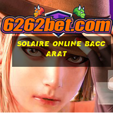 solaire online baccarat