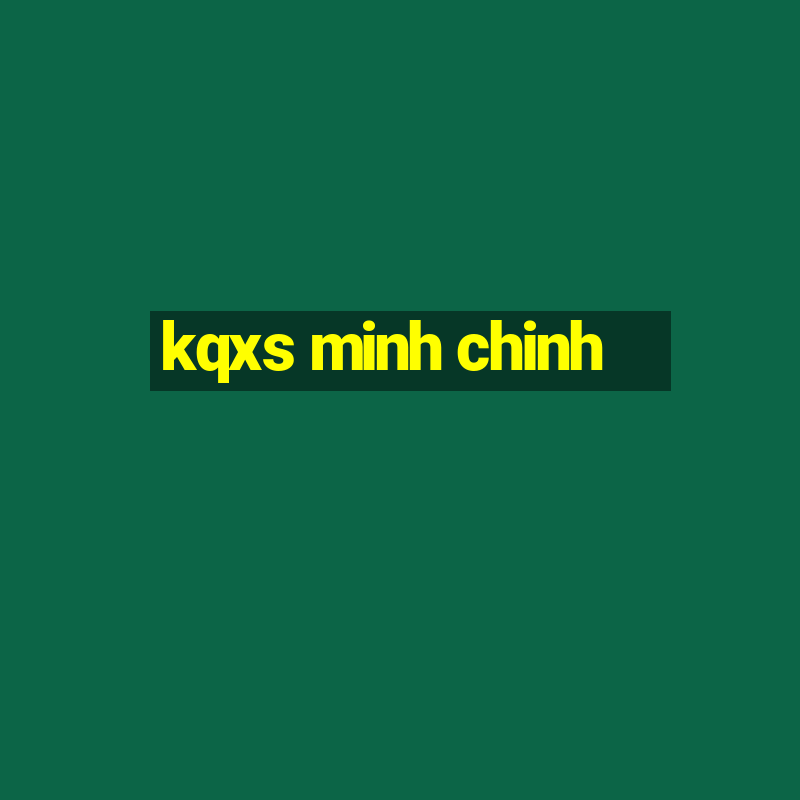 kqxs minh chinh