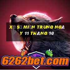 xổ số miền trung ngày 11 tháng 10