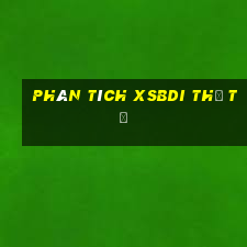 Phân tích XSBDI thứ tư