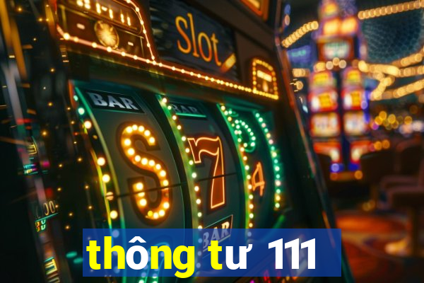 thông tư 111