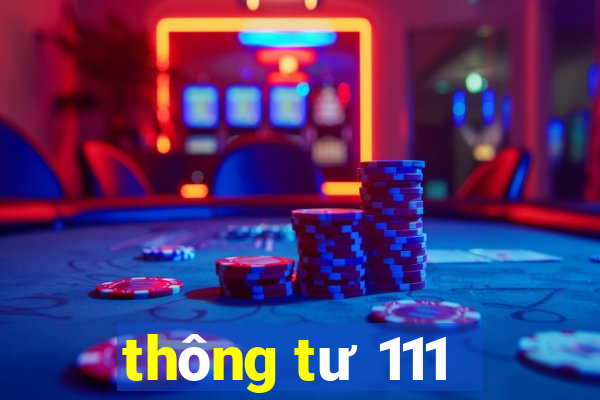 thông tư 111