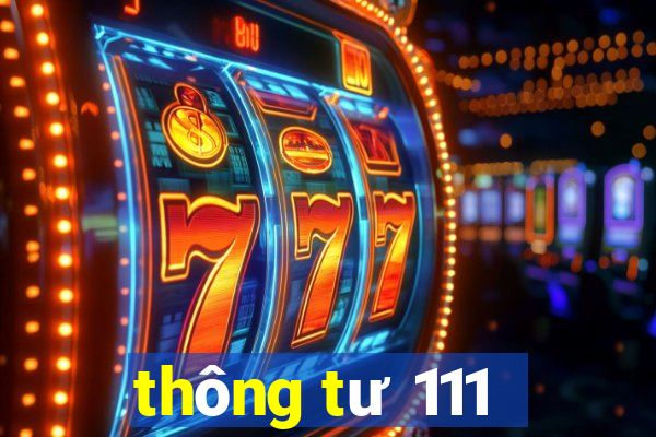 thông tư 111