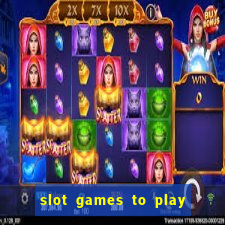 slot games to play for free