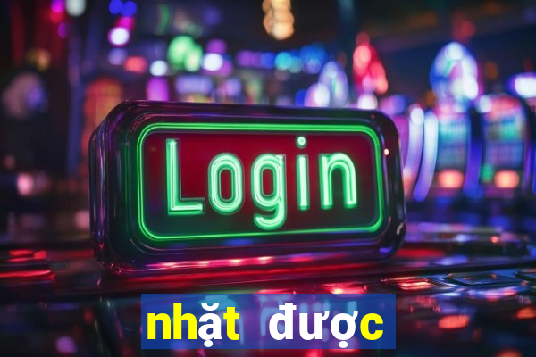 nhặt được tiền đánh số gì