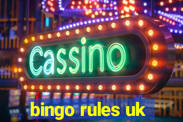 bingo rules uk