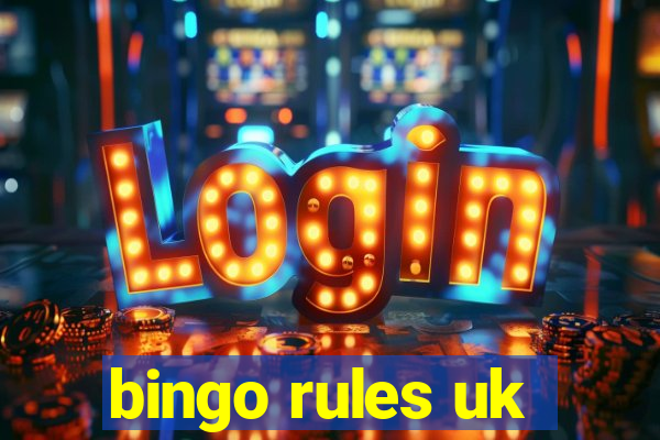 bingo rules uk