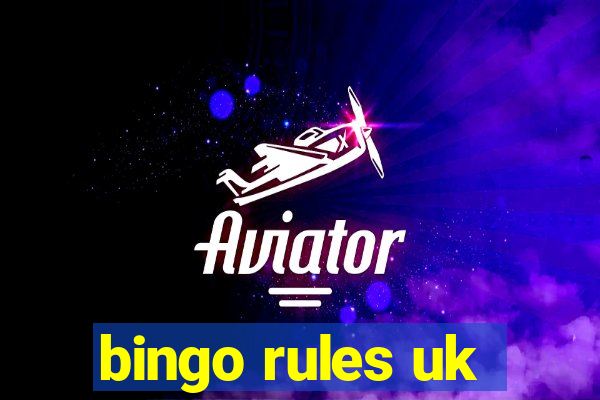 bingo rules uk