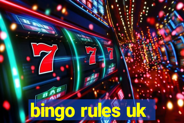 bingo rules uk