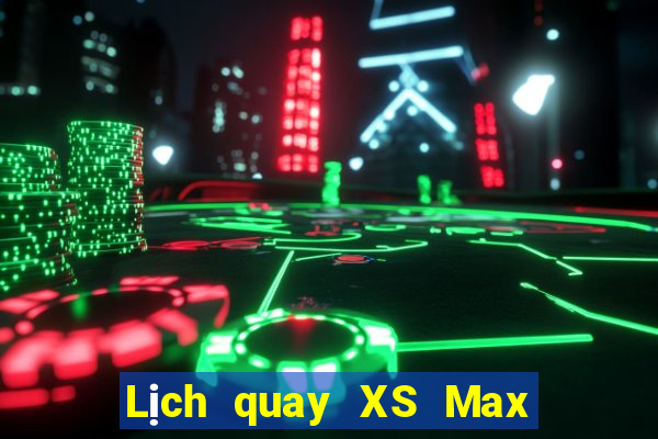 Lịch quay XS Max 3D ngày 22