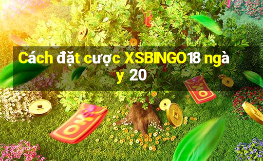 Cách đặt cược XSBINGO18 ngày 20