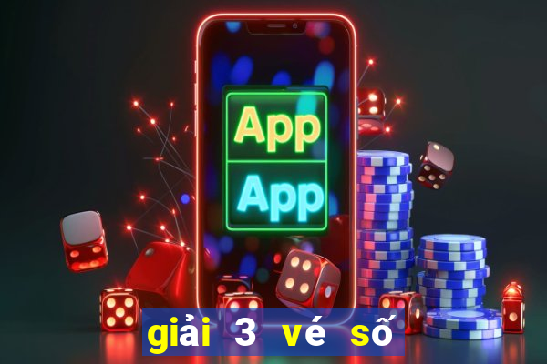 giải 3 vé số miền trung