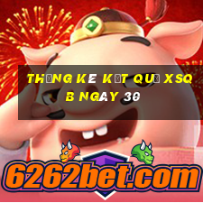 THỐNG KÊ KẾT QUẢ XSQB ngày 30