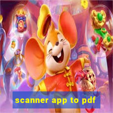 scanner app to pdf