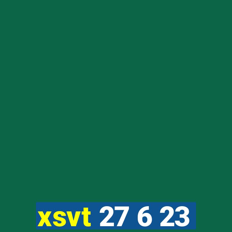 xsvt 27 6 23