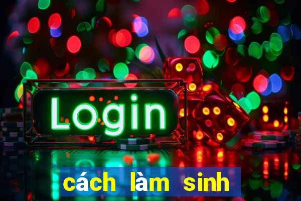 cách làm sinh tố trái cây