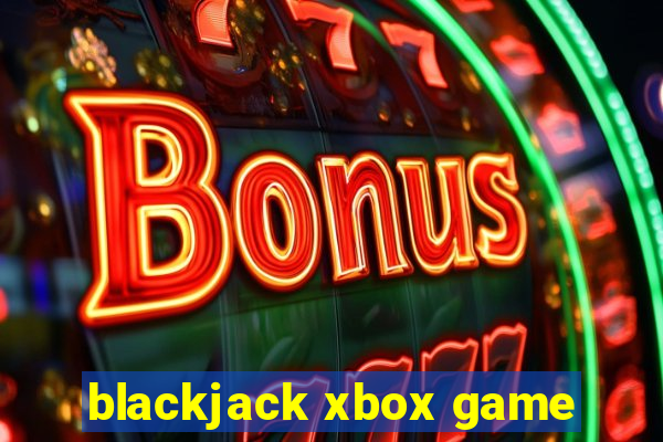 blackjack xbox game