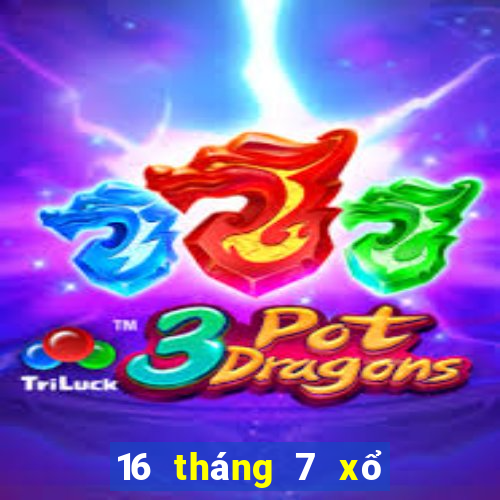 16 tháng 7 xổ số tiền giang