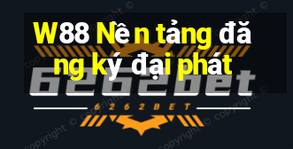 W88 Nền tảng đăng ký đại phát