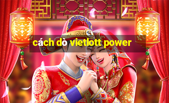 cách dò vietlott power