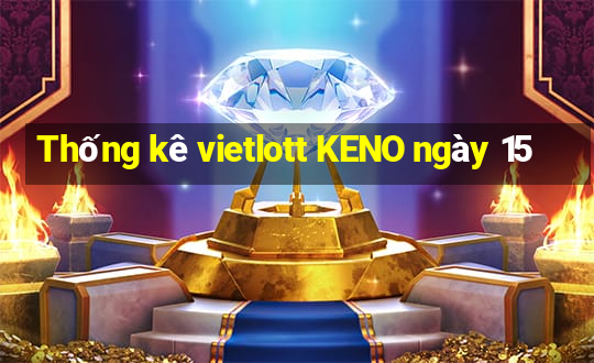 Thống kê vietlott KENO ngày 15