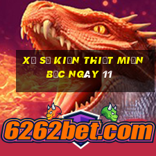 xổ số kiến thiết miền bắc ngày 11