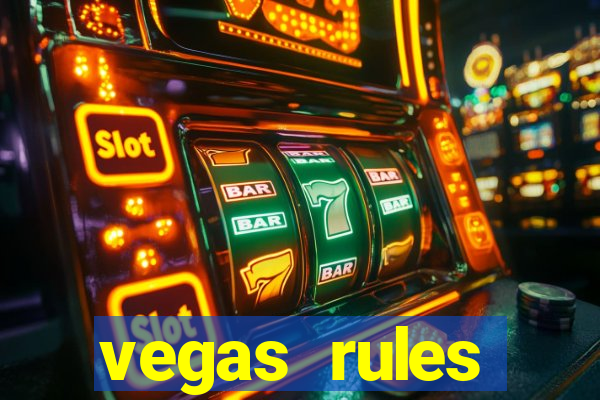 vegas rules blackjack push