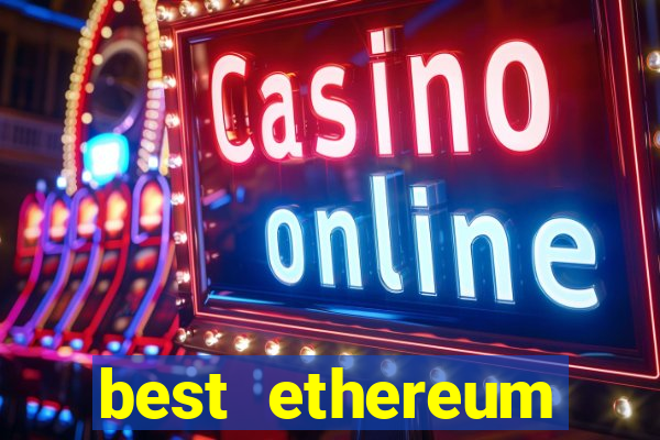 best ethereum casino bonus