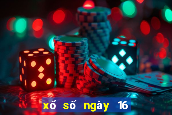 xổ số ngày 16 tháng 9 năm 2024