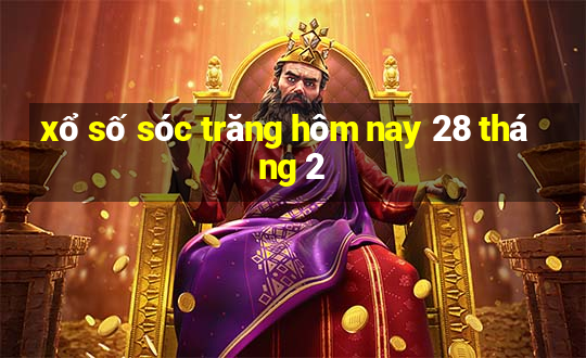 xổ số sóc trăng hôm nay 28 tháng 2