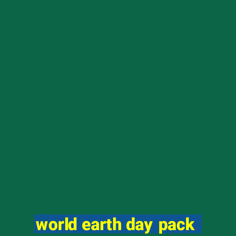 world earth day pack