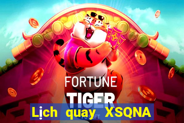 Lịch quay XSQNA thứ bảy