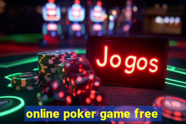 online poker game free