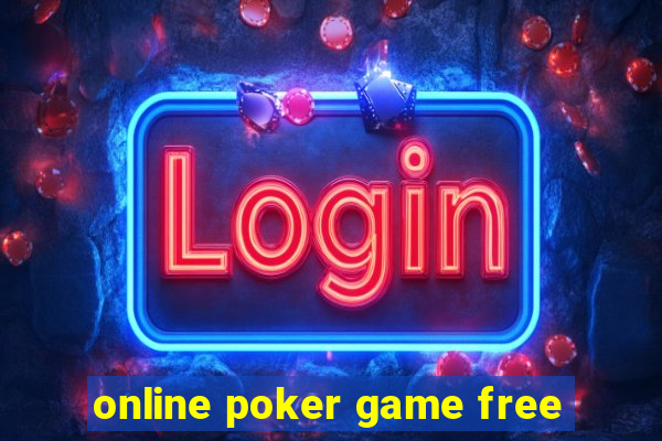 online poker game free