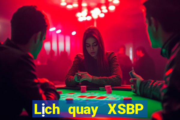 Lịch quay XSBP Chủ Nhật