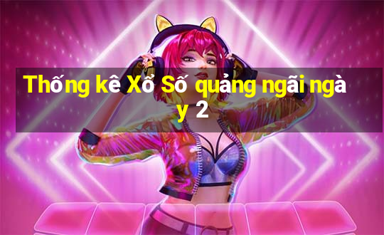 Thống kê Xổ Số quảng ngãi ngày 2