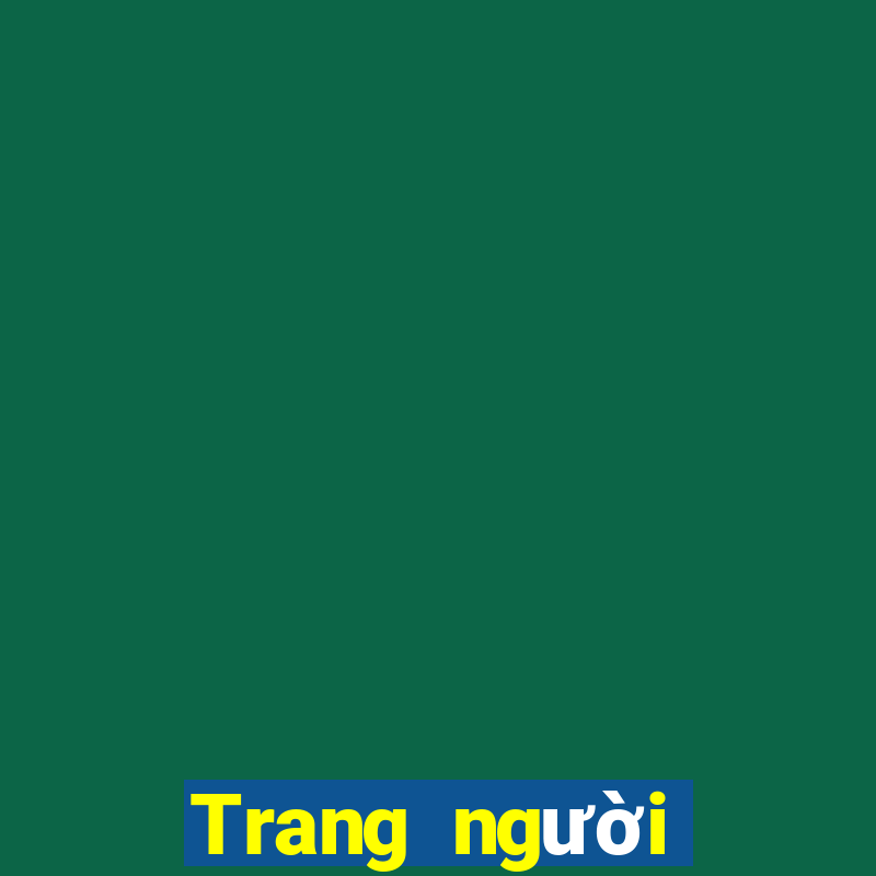 Trang người đầy xổ số